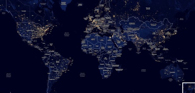 HUMANA MAPA MUNDO LUZ