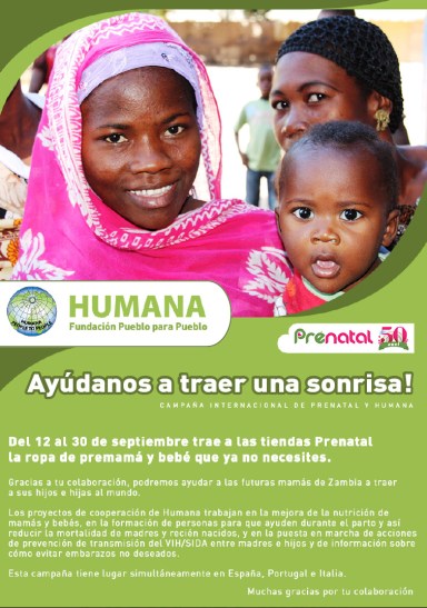 HUMANA CAMPAÑA PRENATAL ZAMBIA