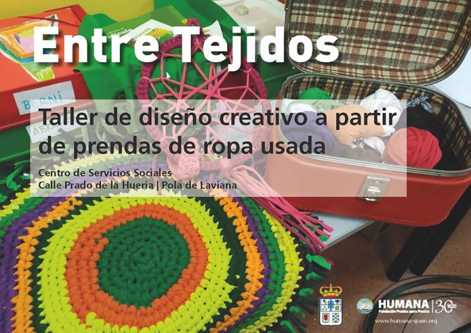 cartel entre tejidos laviana